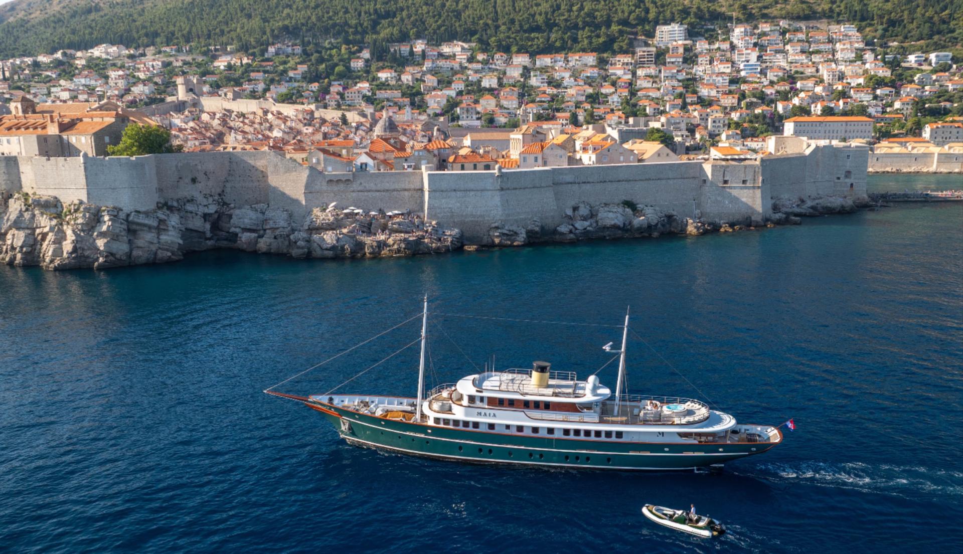 MAIA yacht interior luxury charter