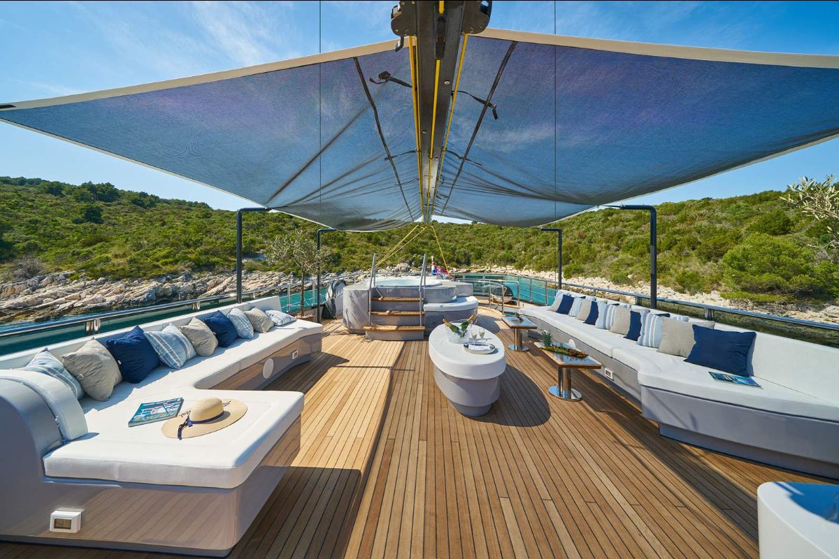 Rara Avis luxury yacht Croatia charter details