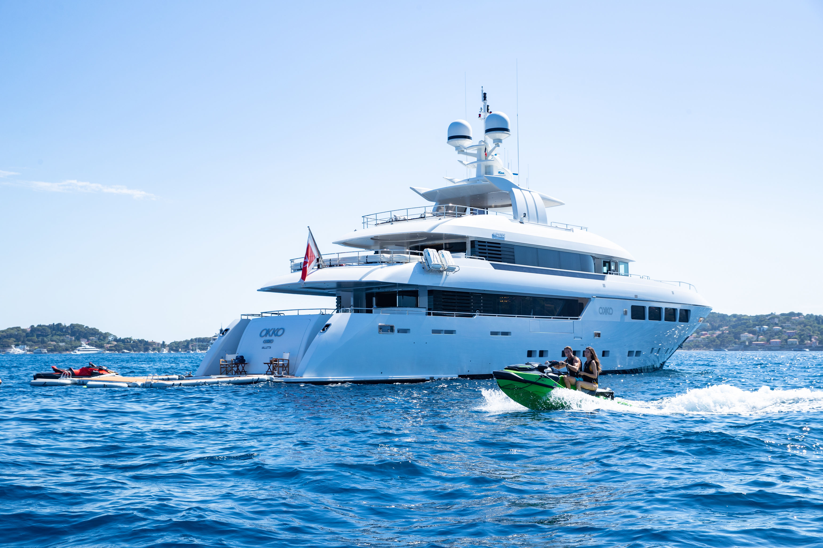 OKKO yacht water toys and activities