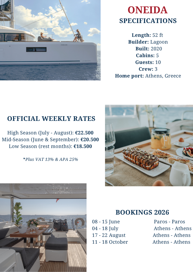 Oneida yacht interior luxury