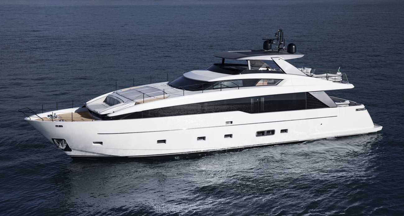 Sanlorenzo yacht Mediterranean setting
