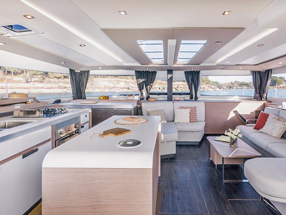 ALTHEA luxury catamaran exterior