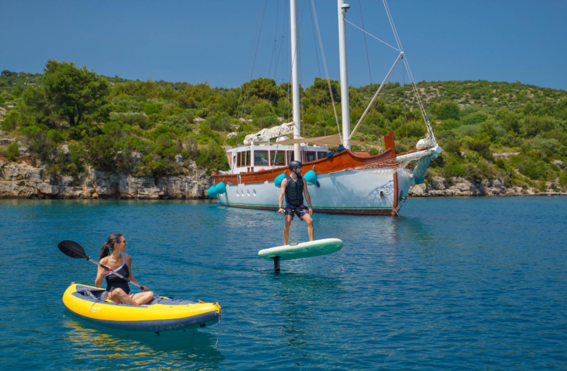Croatia yacht charter itinerary Split to Dubrovnik