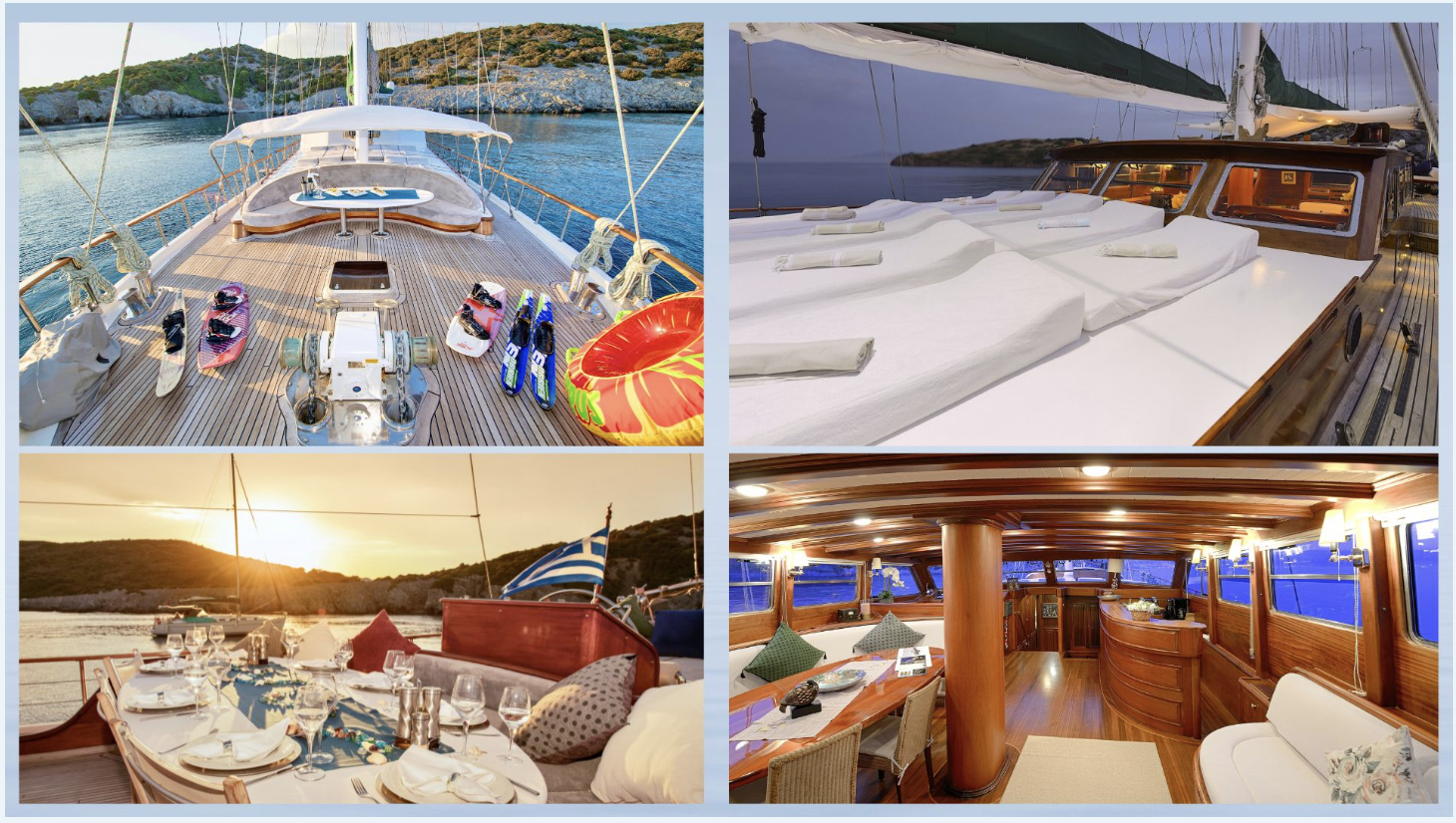 Ecce Navigo master cabin interior