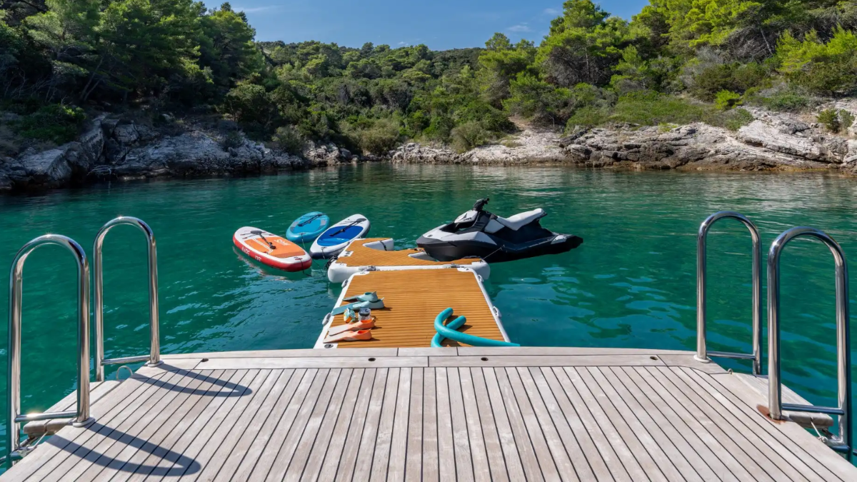 Sunset cruise on Croatian waters