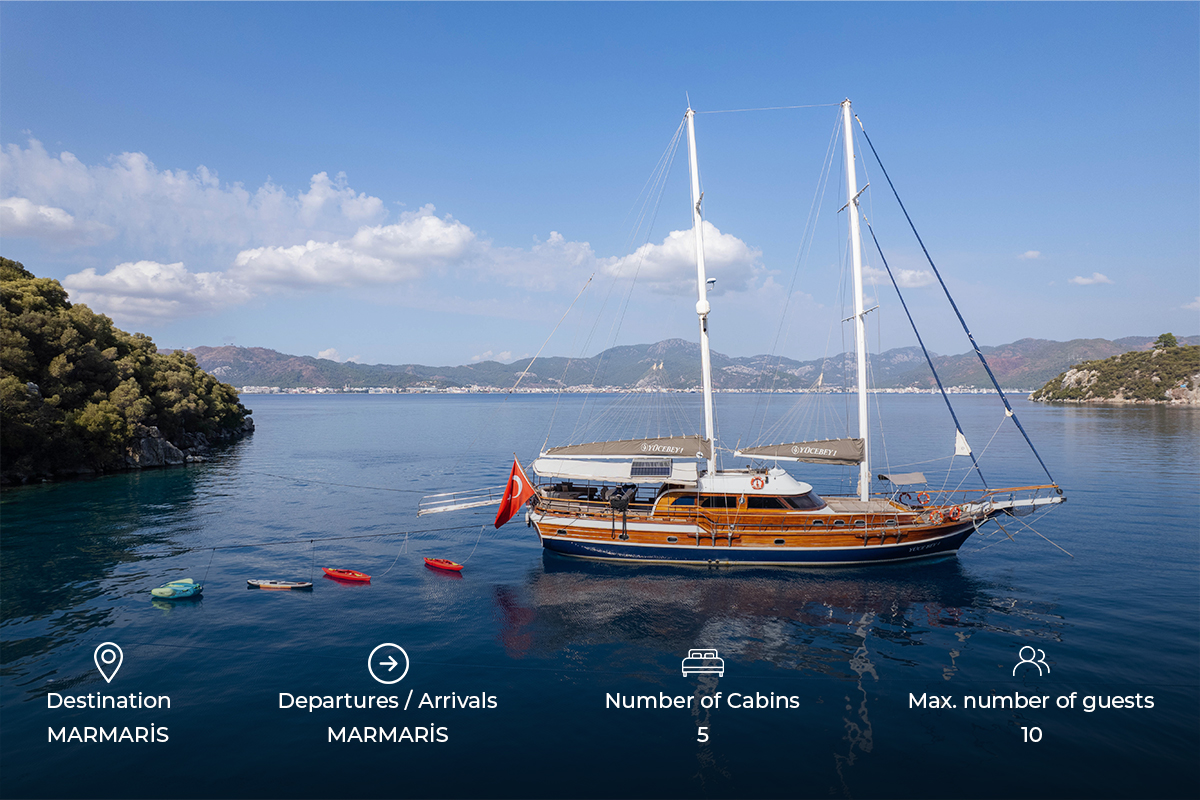 Turkish coast yacht charter destination