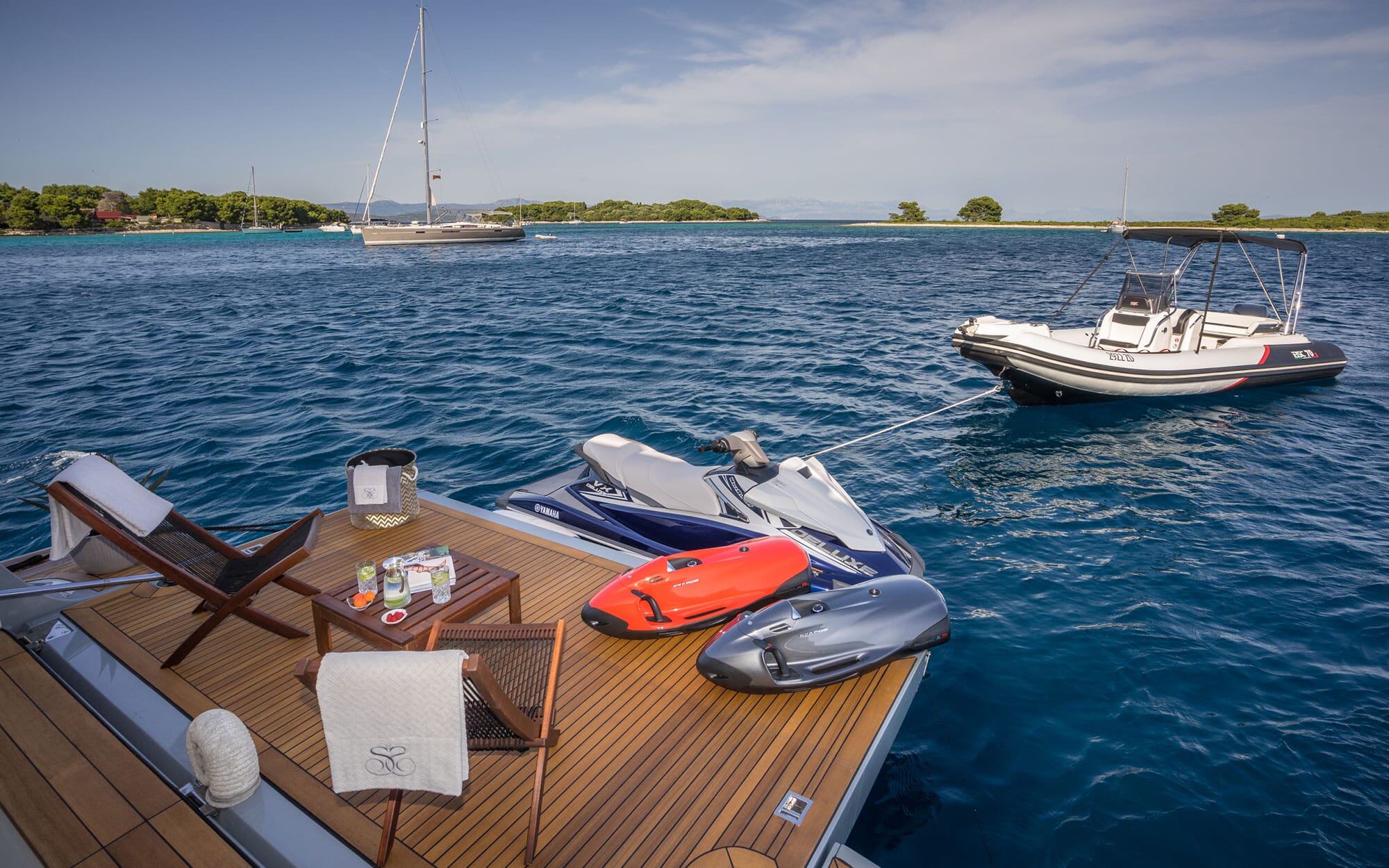 Seventh Sense yacht exterior