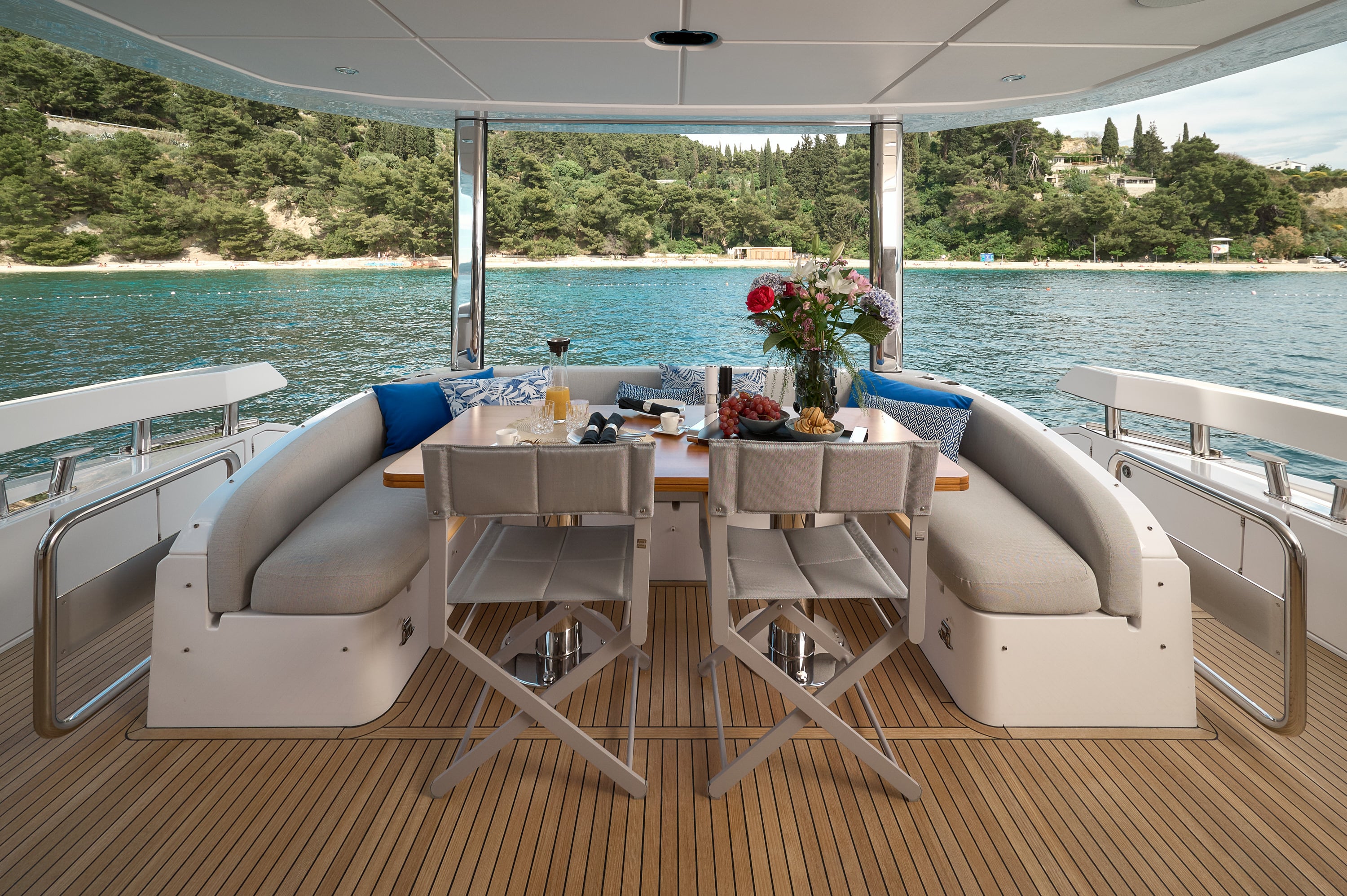 Viva yacht interior