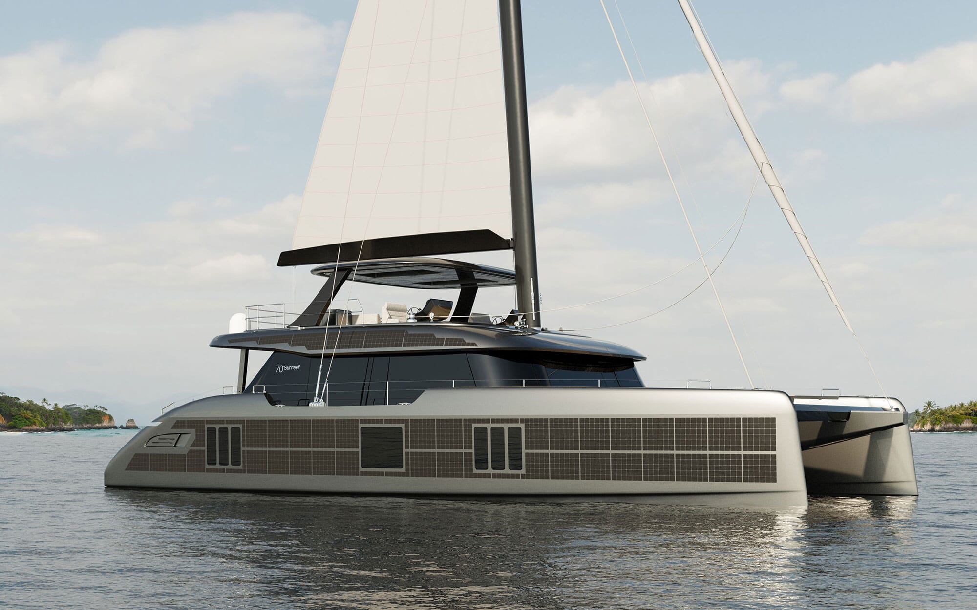 Thor luxury catamaran water toys and tender