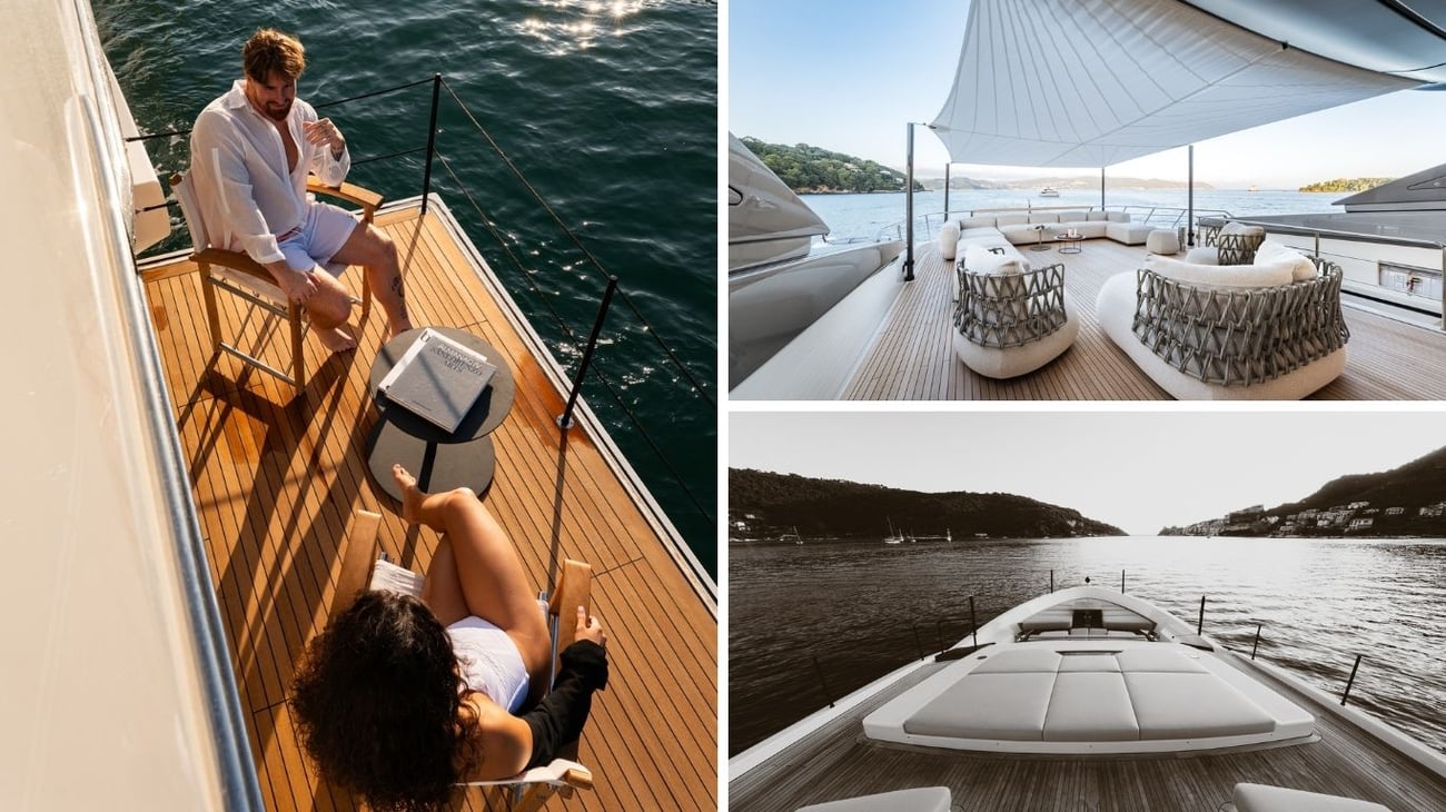 Aresya interior saloon luxury yacht