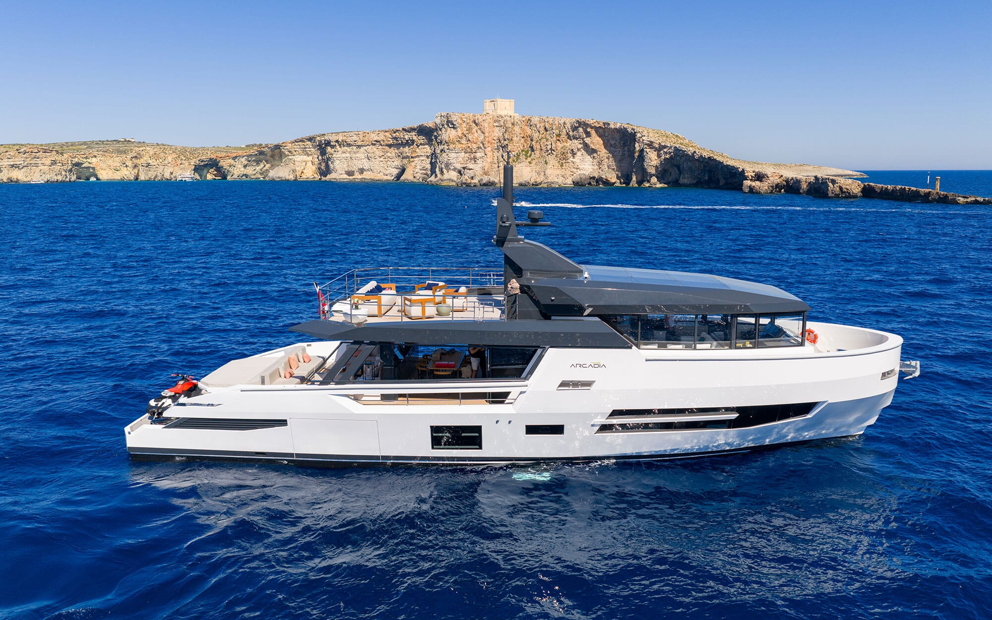 Spare Wheels interior luxury charter