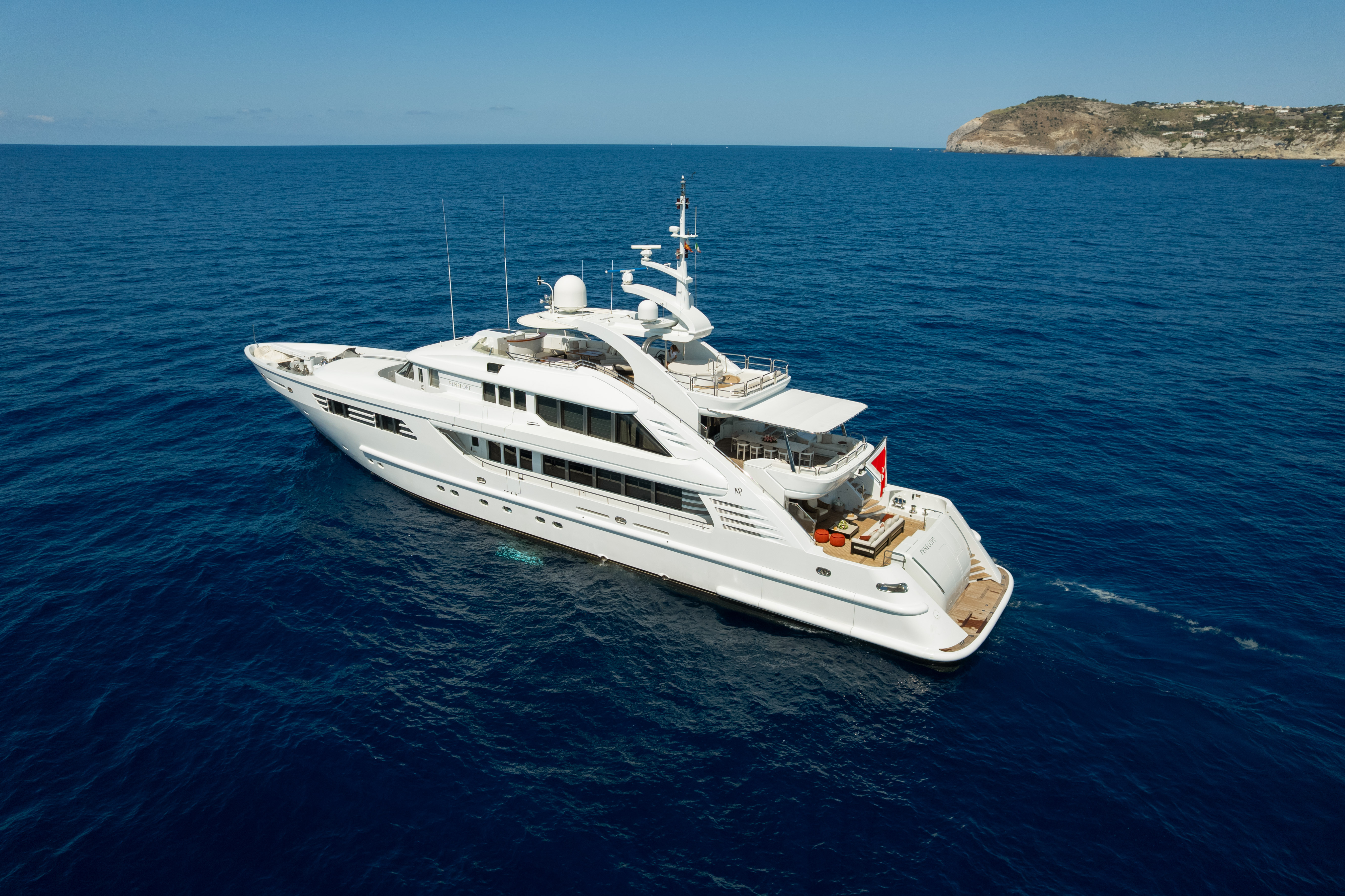 Penelope luxury yacht charter Italy