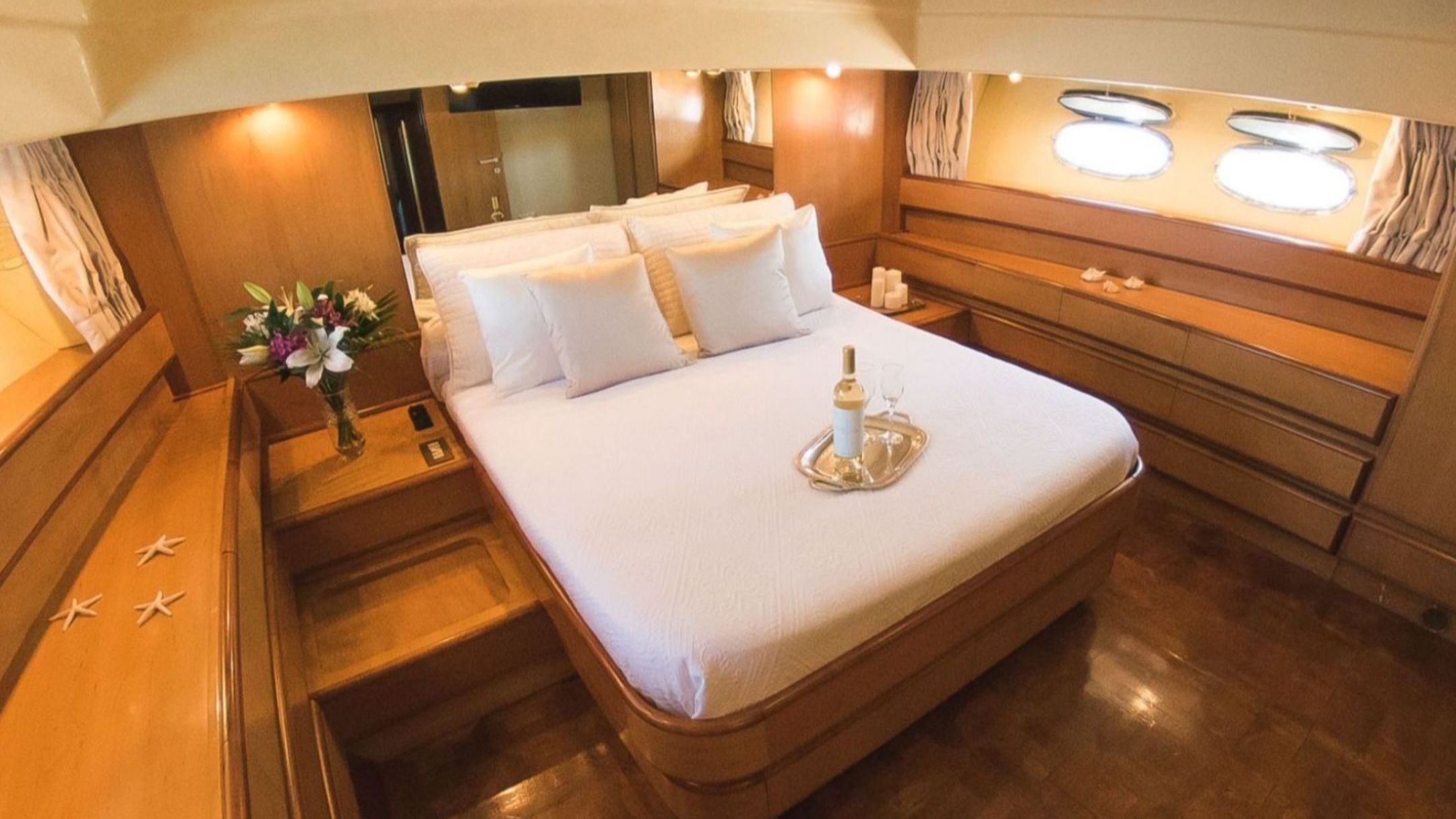 Temptation yacht deck Ionian Greece charter
