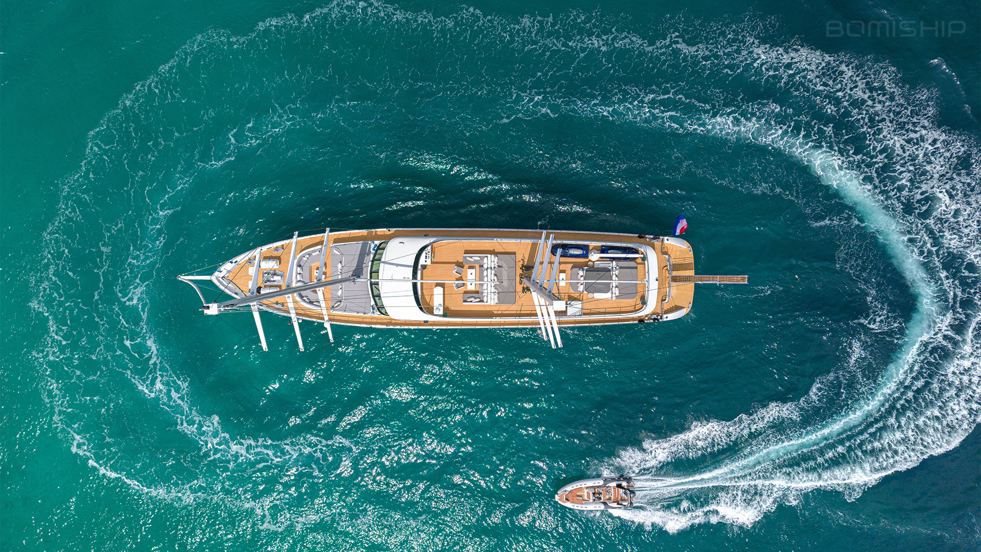 Black Swan luxury yacht Croatia