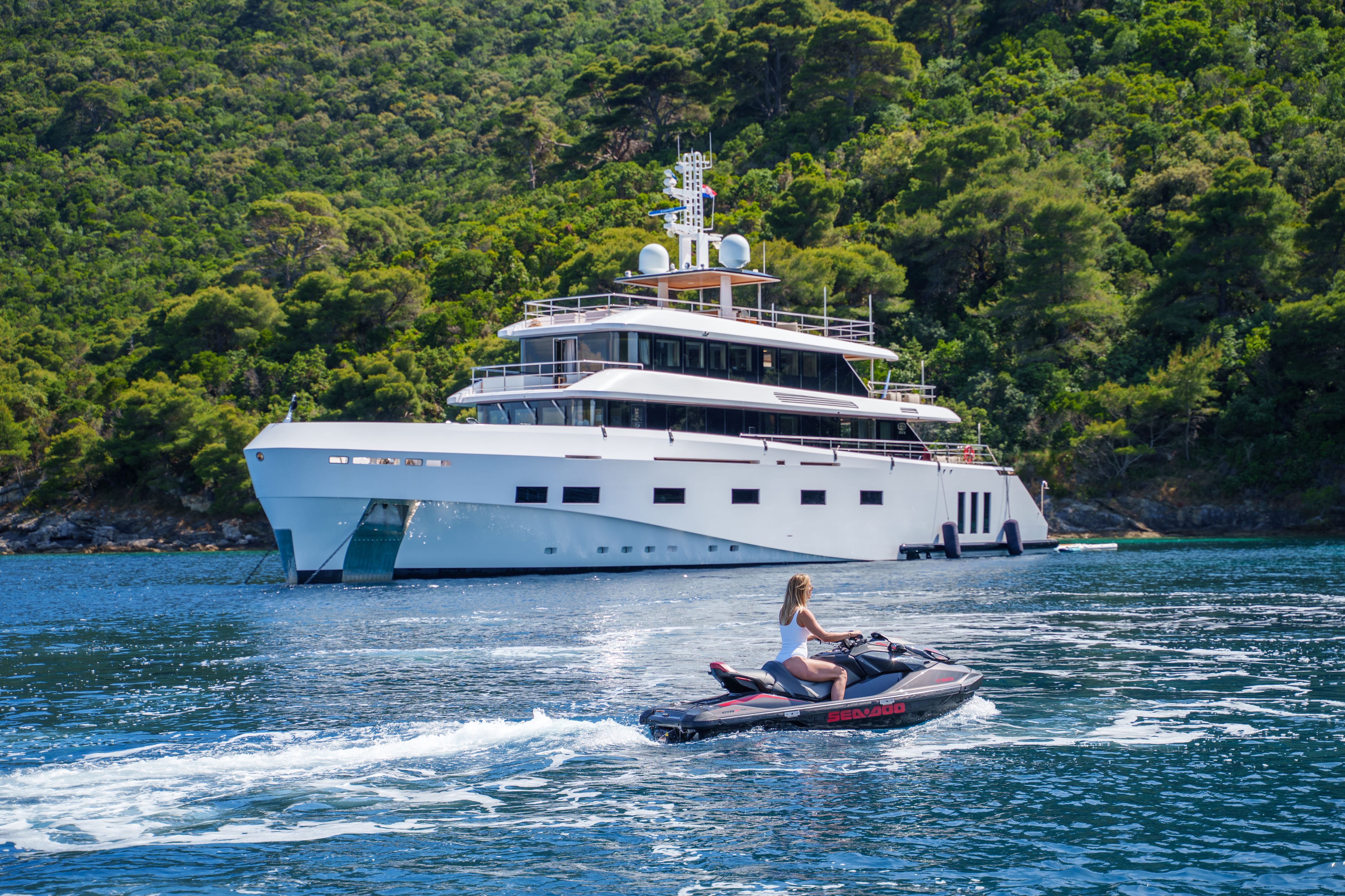 Renata yacht interior