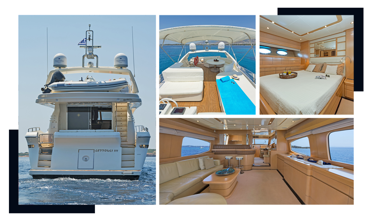 Lettouli III luxury yacht charter Greece