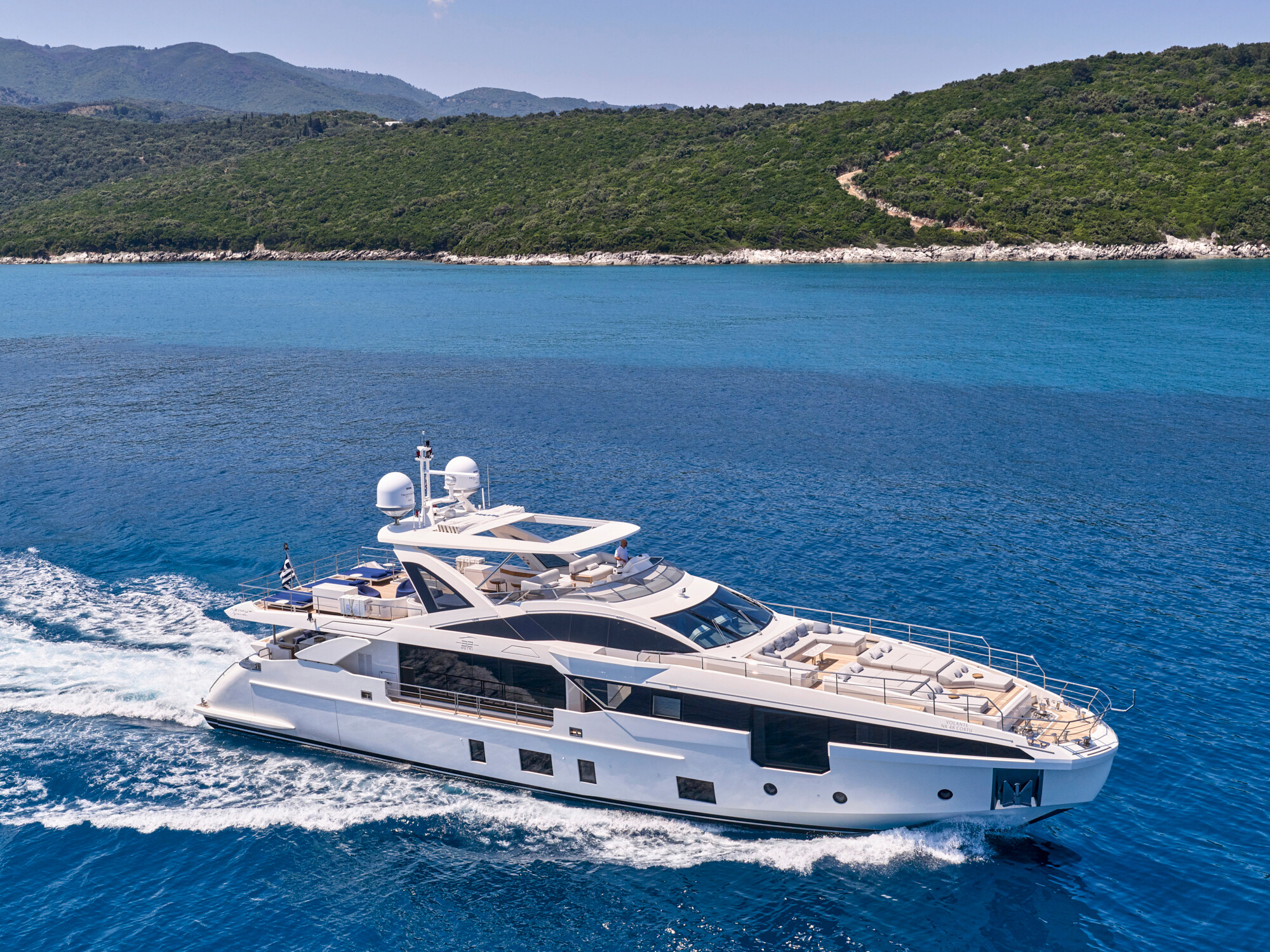 Volante luxury yacht charter Greece
