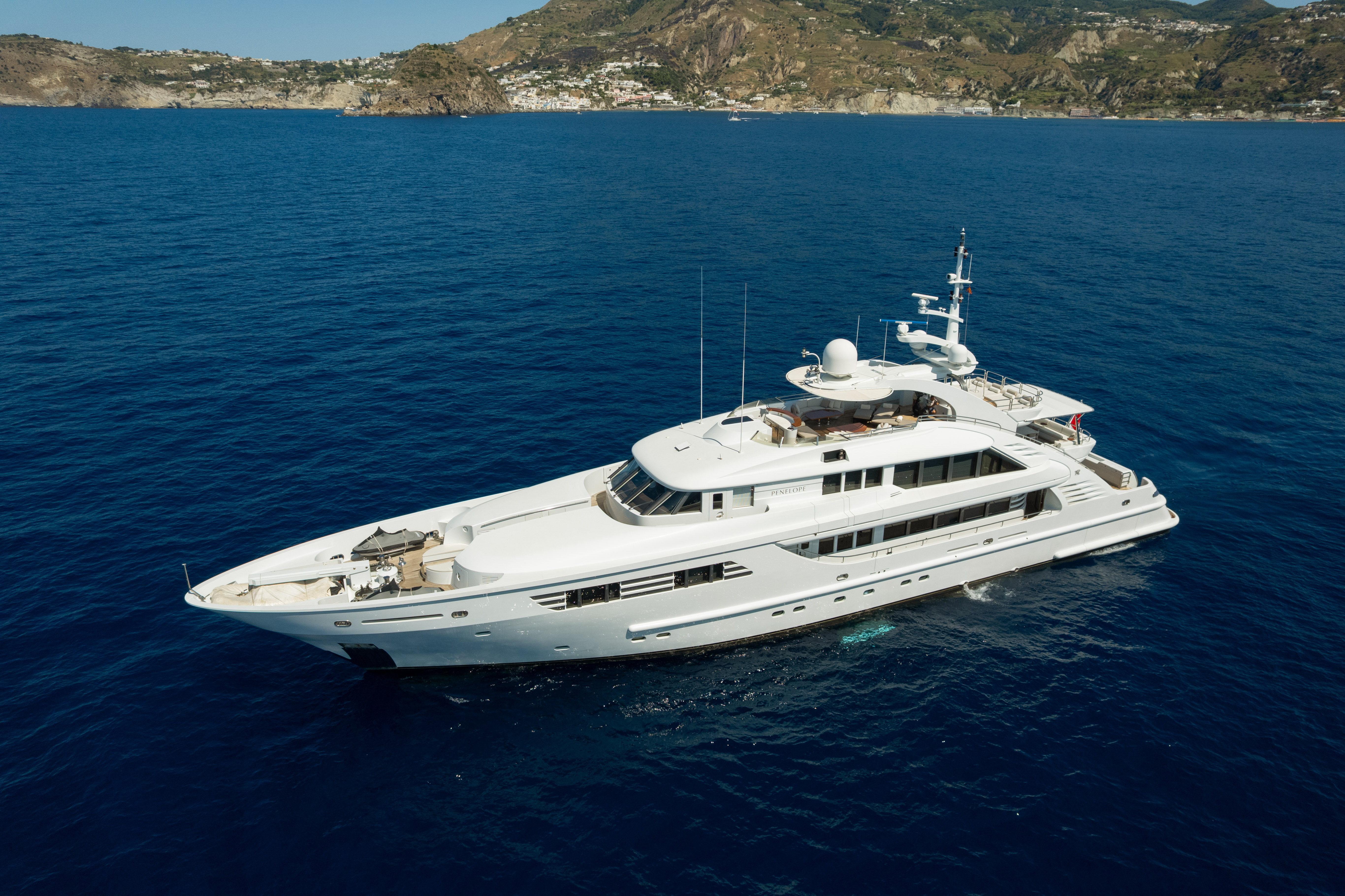 Penelope luxury yacht Italy charter