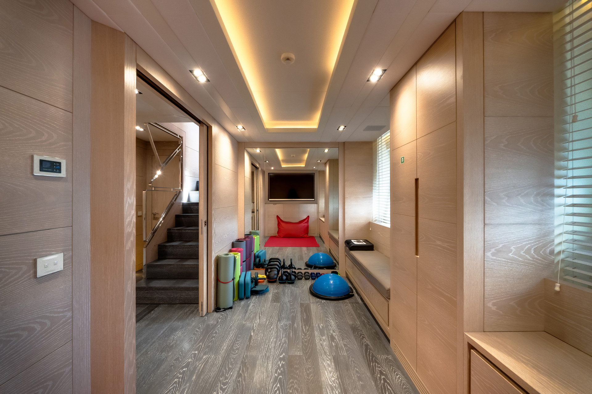 Interior of Fast & Furious luxury yacht