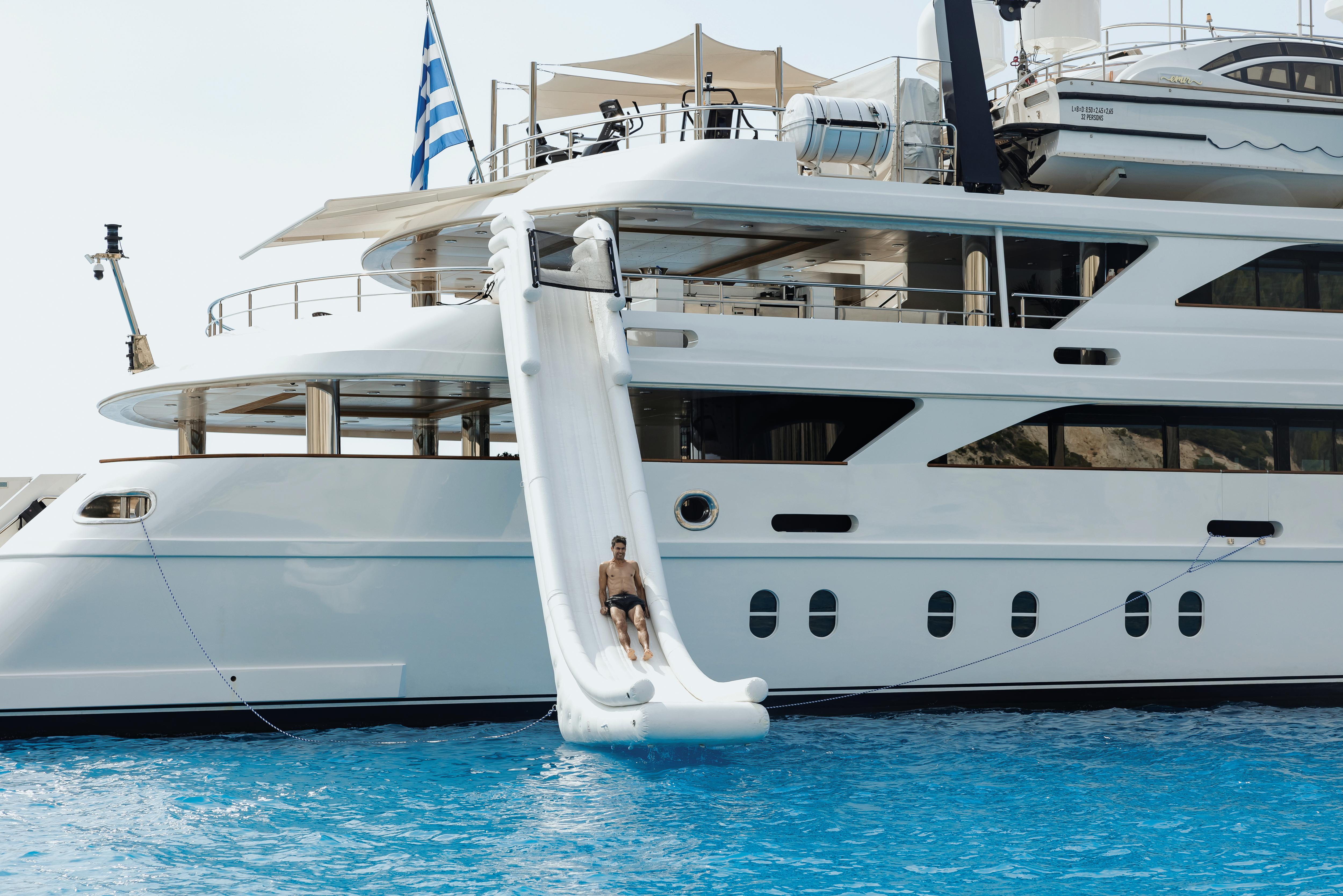 Emir yacht exterior deck