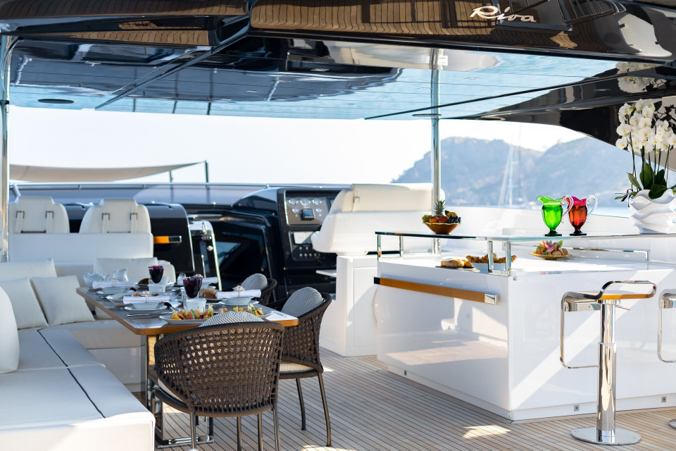Raph Seven II luxury yacht on the water