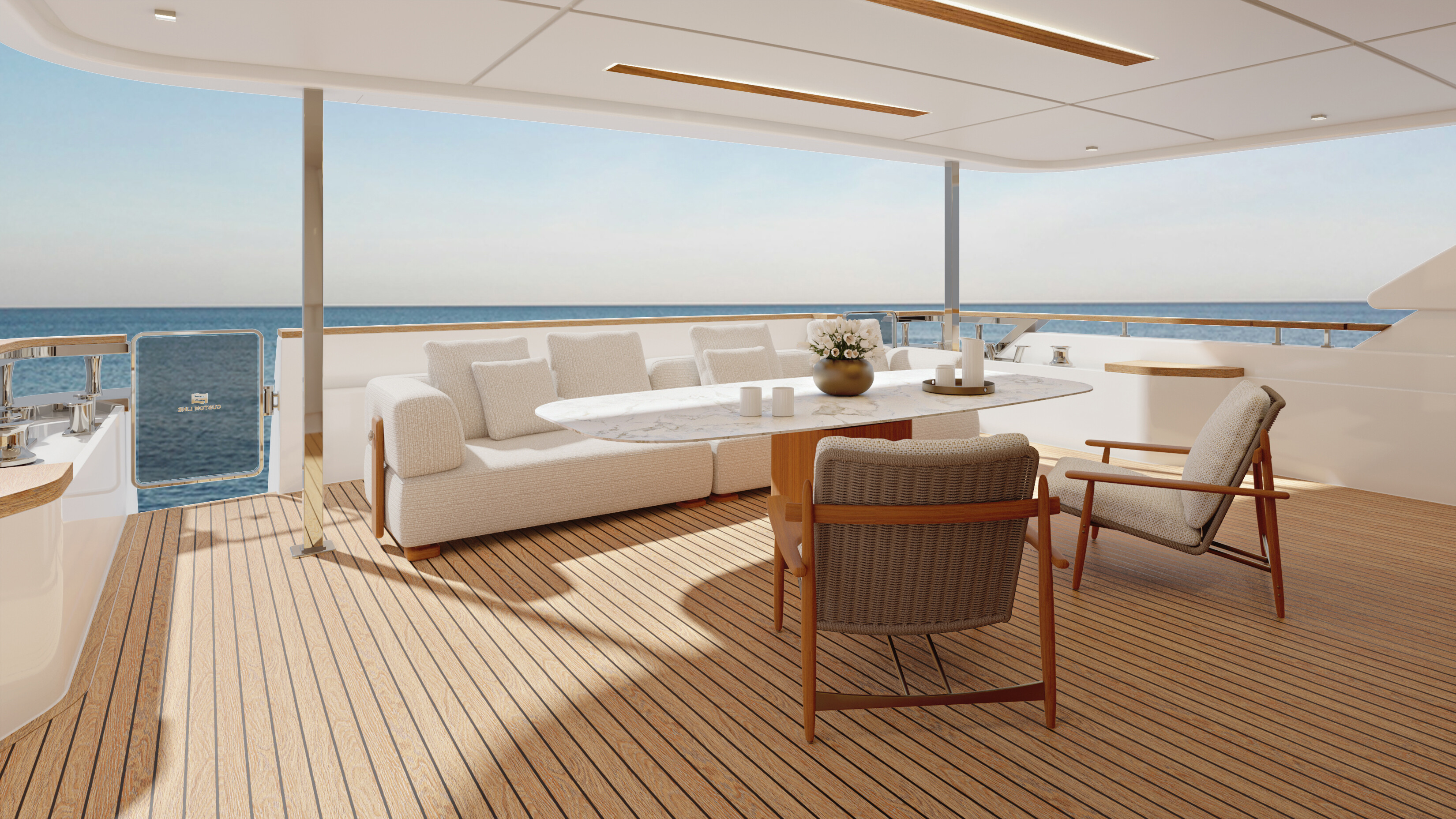 Haiami I exterior deck and lines