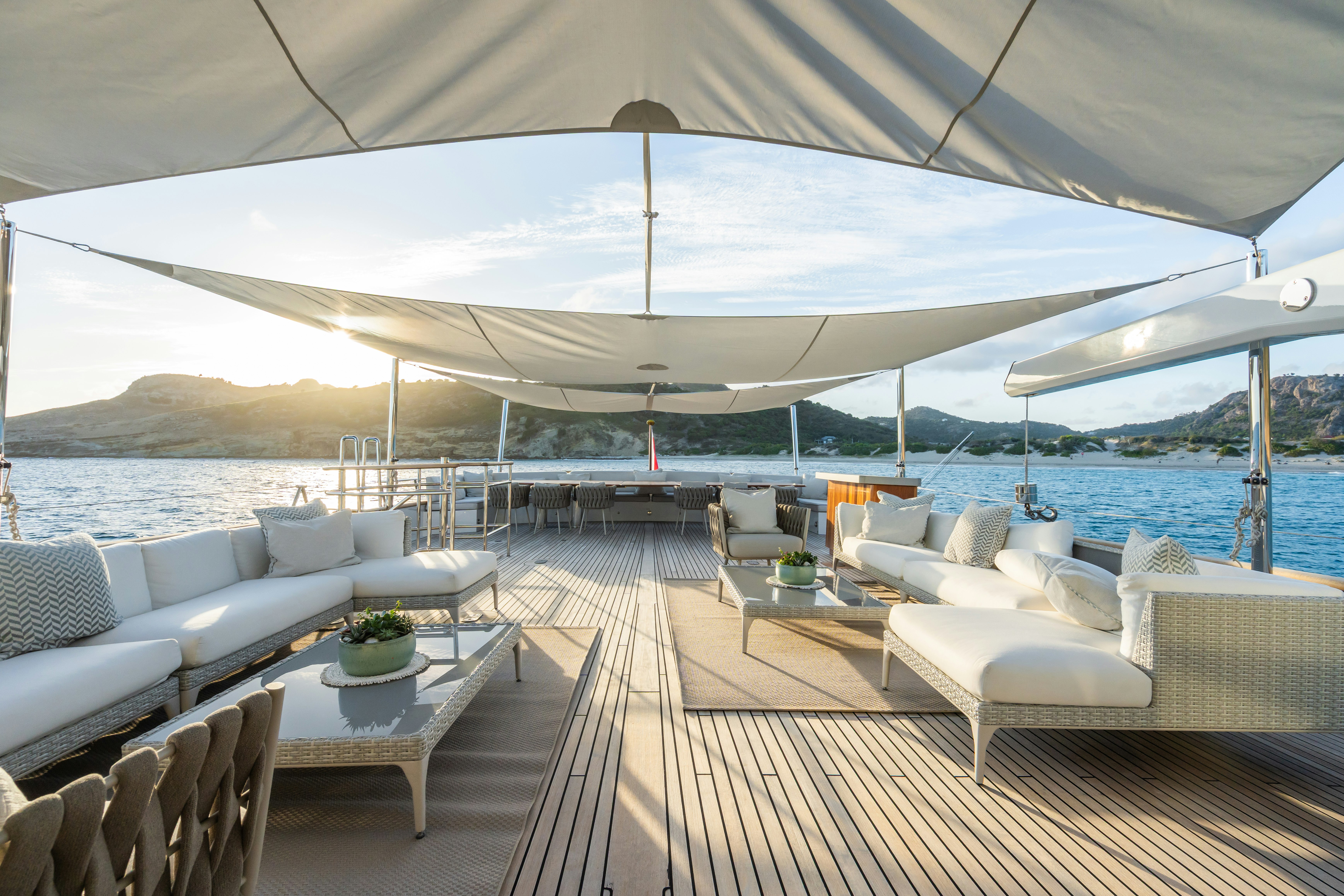 Emerald luxury yacht charter — exterior view