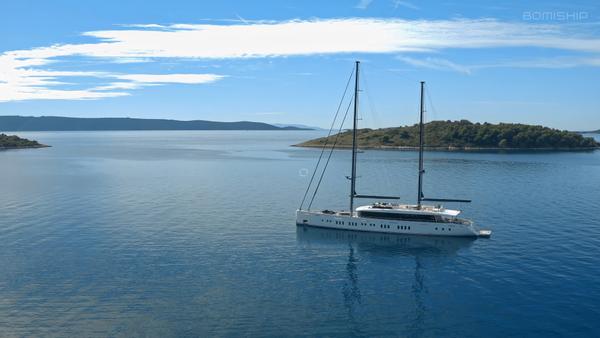 Adri gulet exterior deck in Croatia