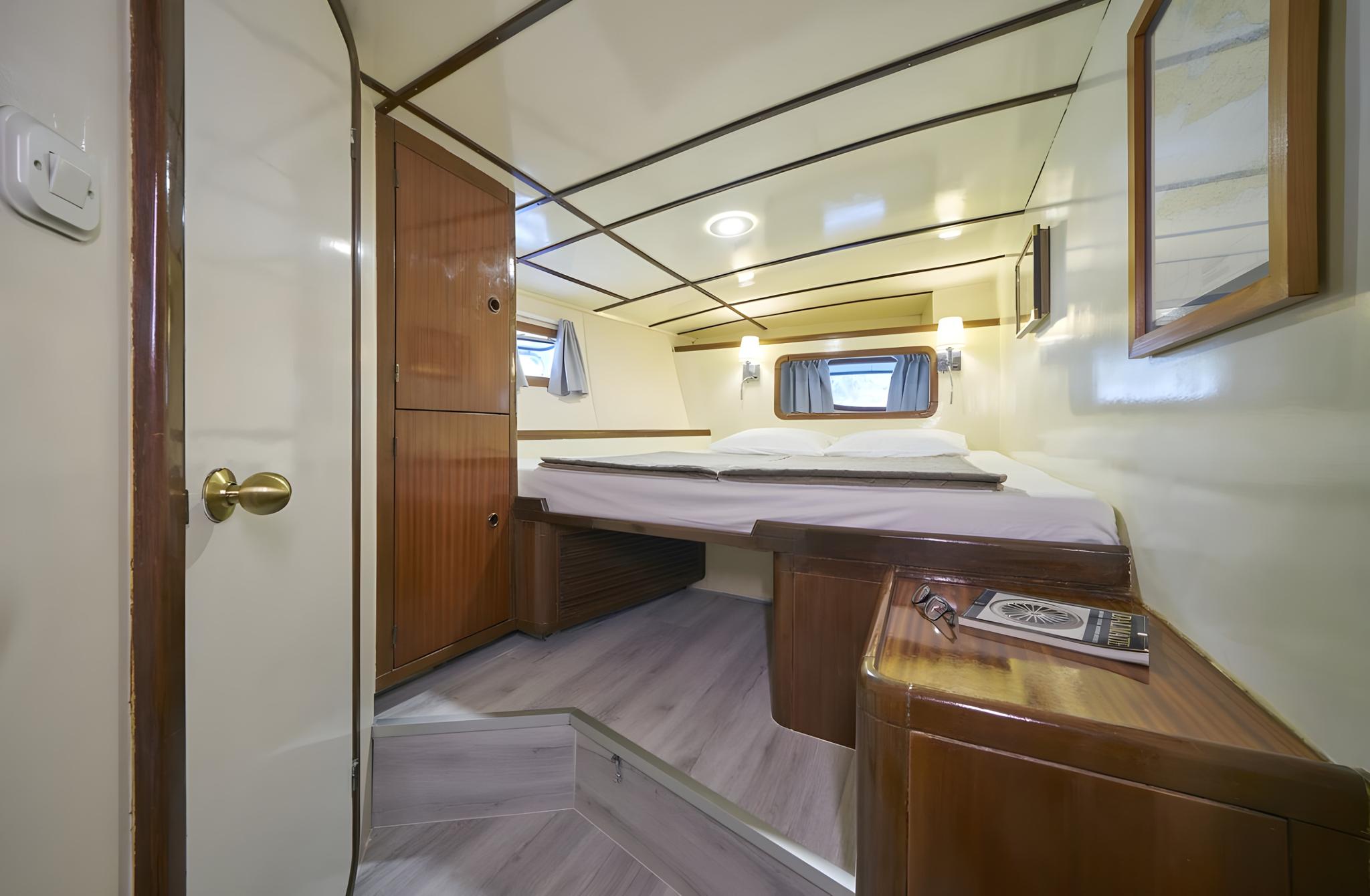 Fortuna gulet accommodation interior cabin in Croatia