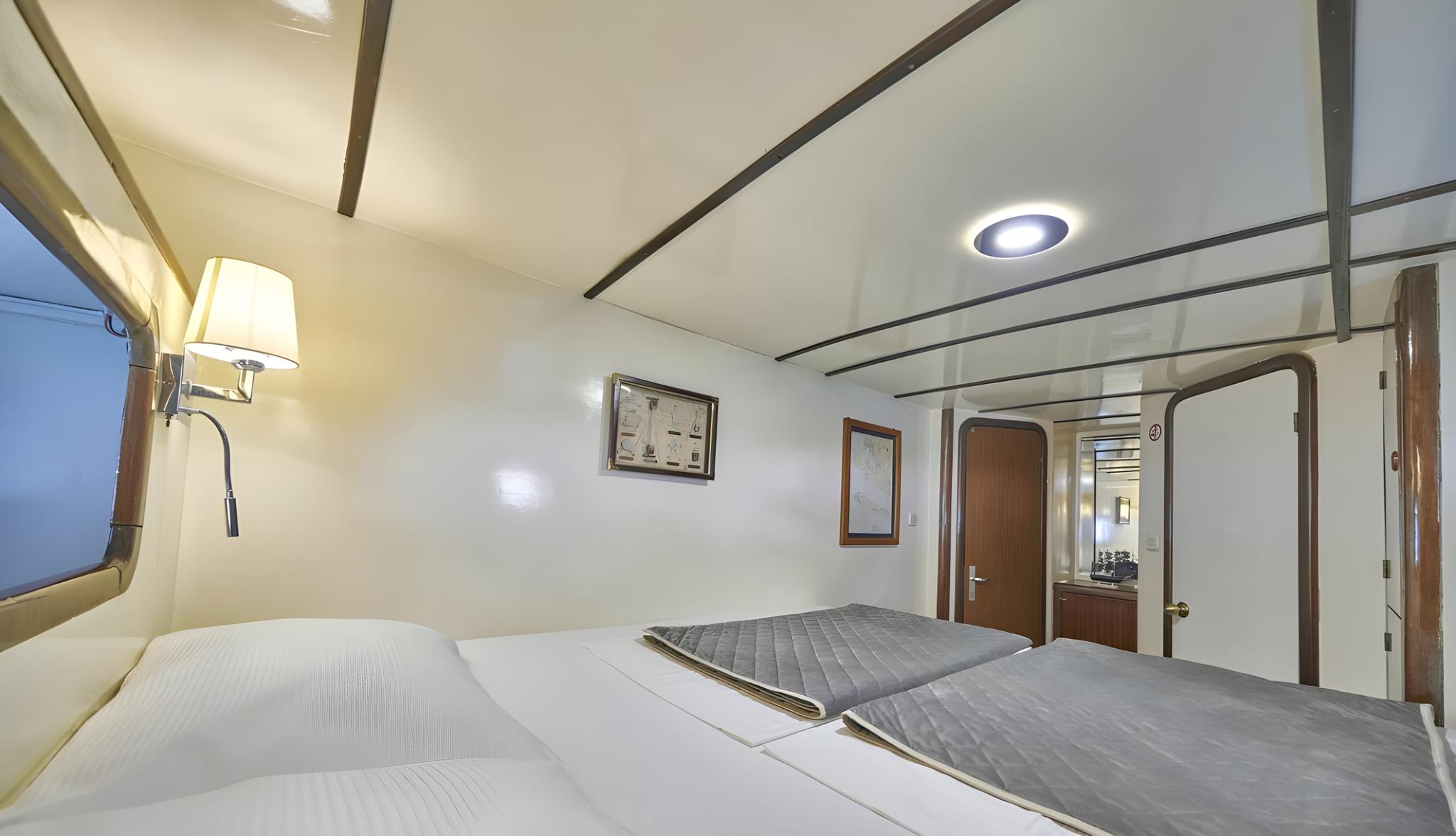 Fortuna gulet accommodation interior cabin in Croatia