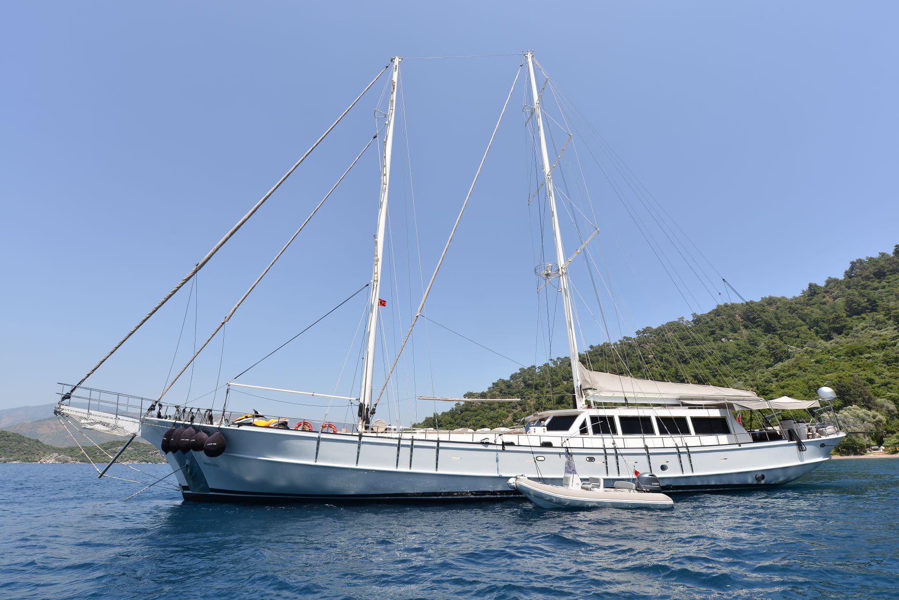White Soul gulet amenities exterior deck in Türkiye