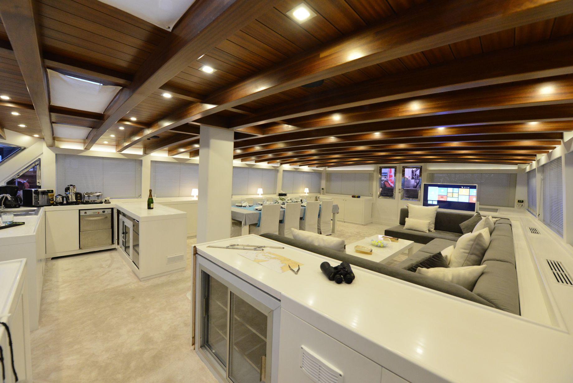 White Soul gulet amenities interior cabin in Türkiye