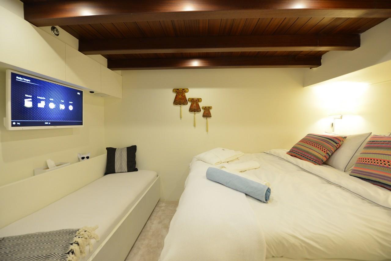 White Soul gulet accommodation interior cabin in Türkiye