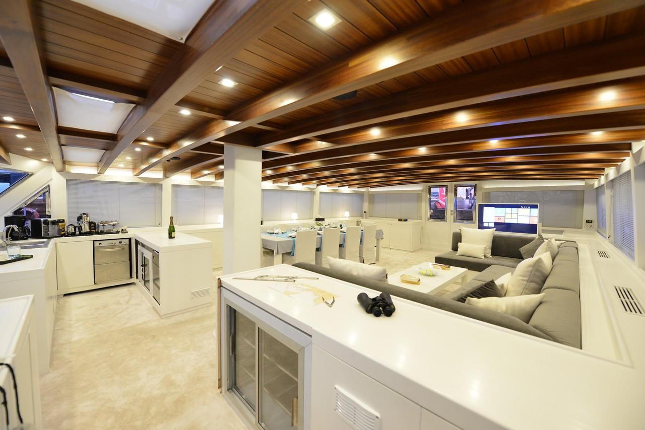 White Soul gulet amenities interior cabin in Türkiye