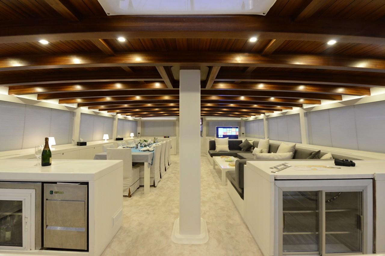 White Soul gulet amenities interior cabin in Türkiye