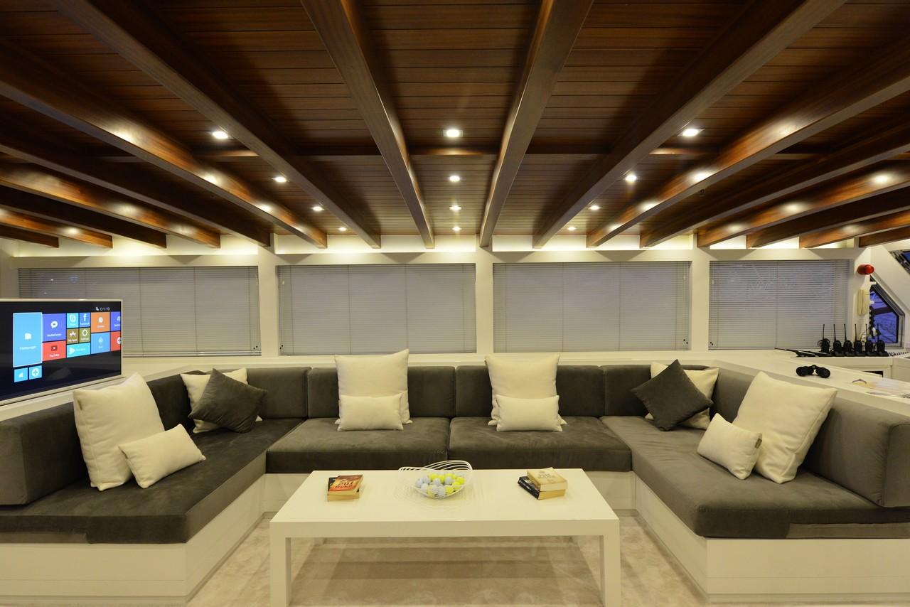 White Soul gulet amenities interior cabin in Türkiye