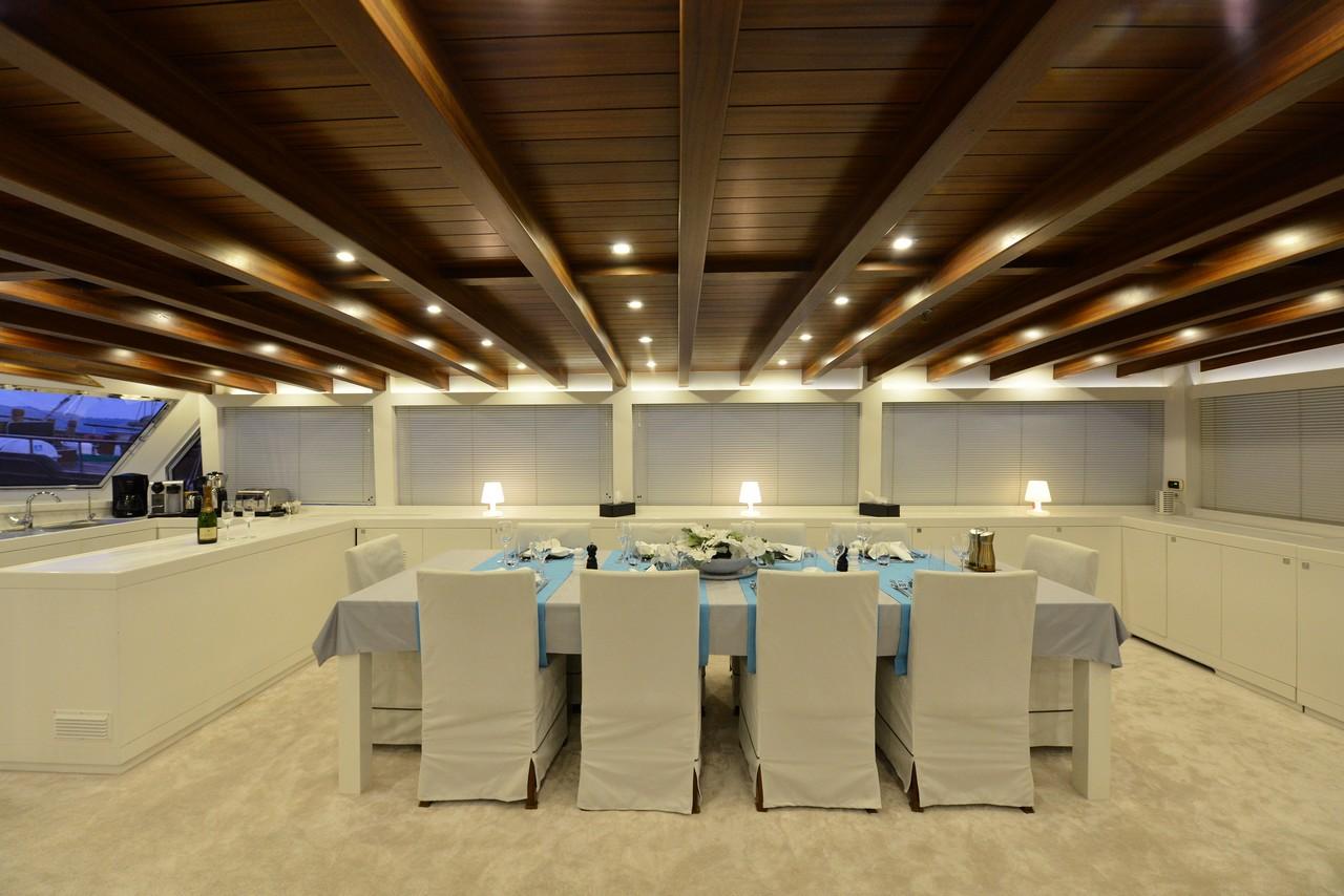 White Soul gulet amenities interior cabin in Türkiye