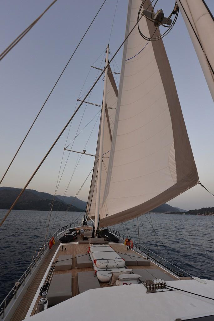 White Soul gulet amenities exterior deck in Türkiye