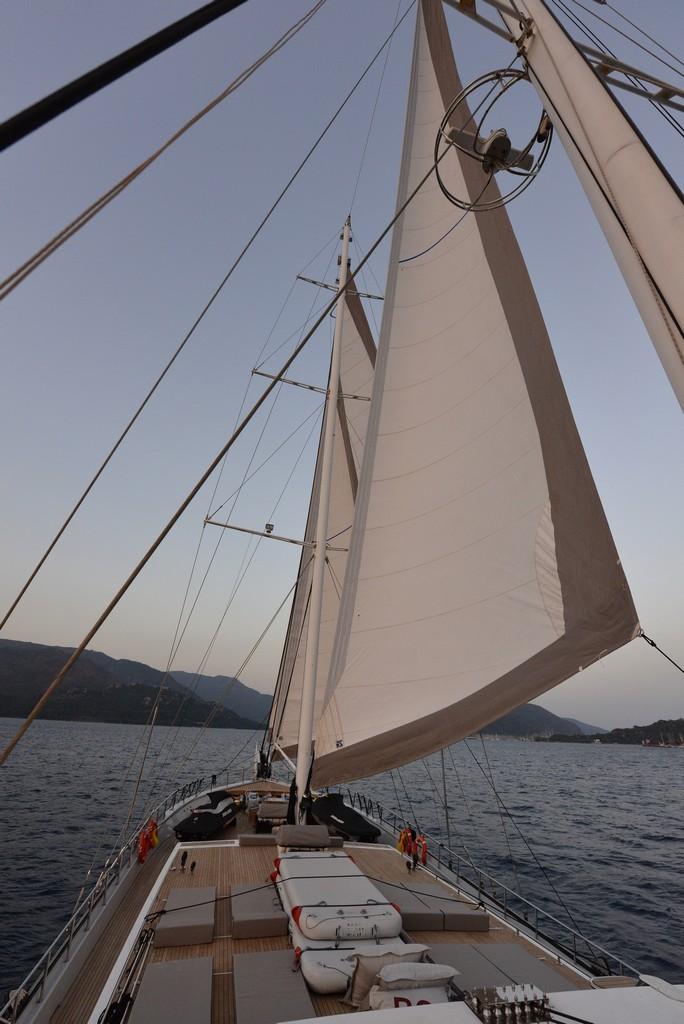 White Soul gulet amenities exterior deck in Türkiye