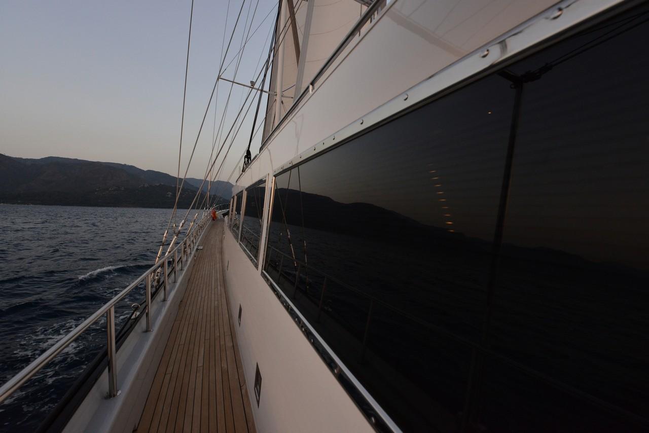White Soul gulet amenities exterior deck in Türkiye