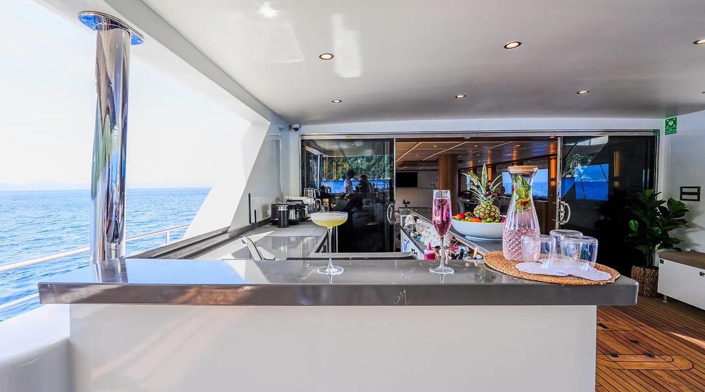 King Of The Sea gulet amenities lifestyle dining in Türkiye
