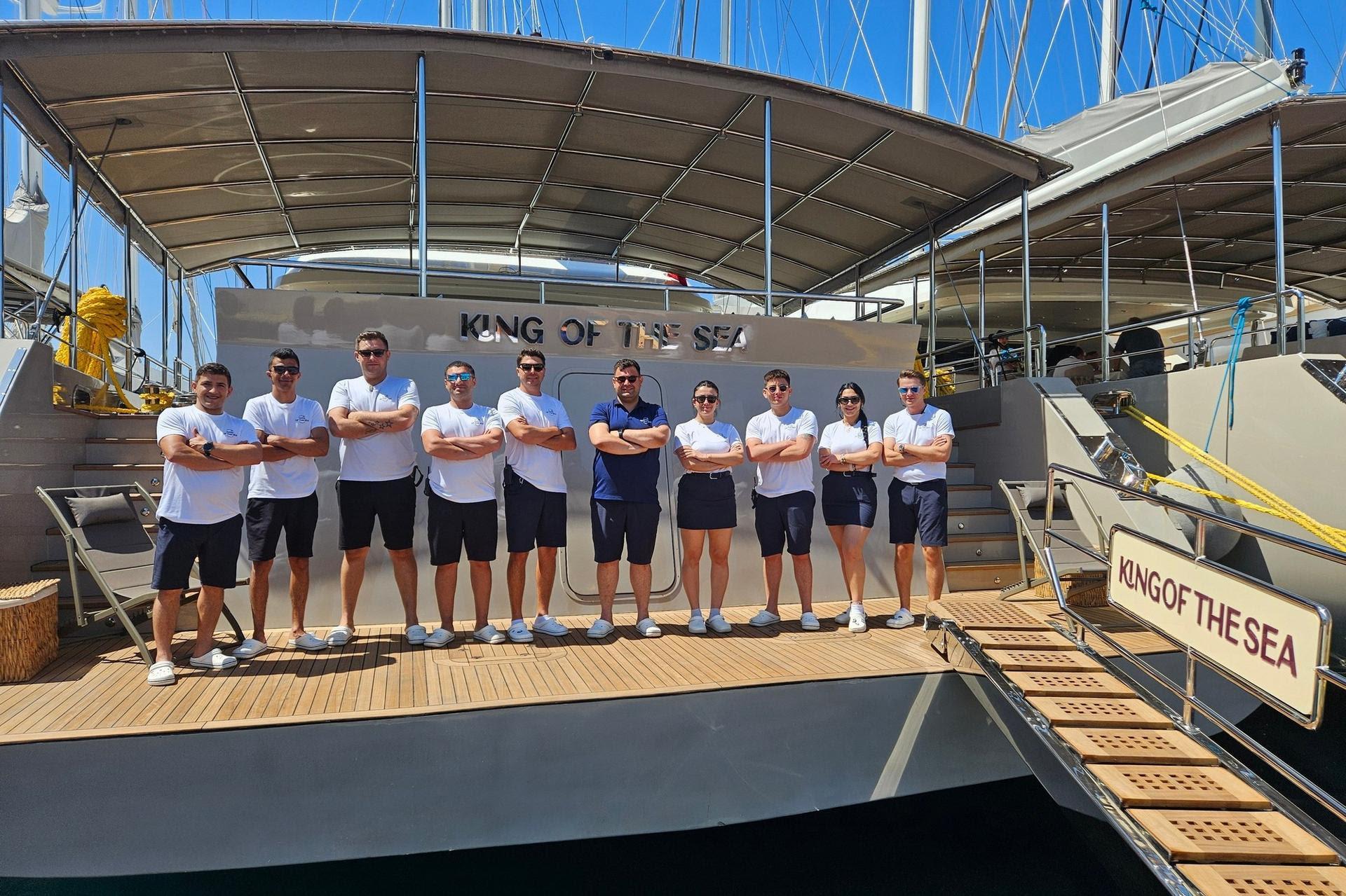 King Of The Sea gulet amenities lifestyle dining in Türkiye