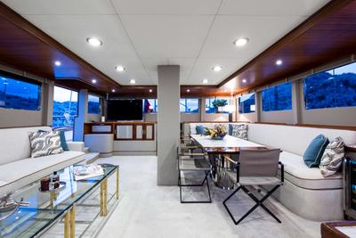 Mare Nostrum gulet interior cabin in Greece