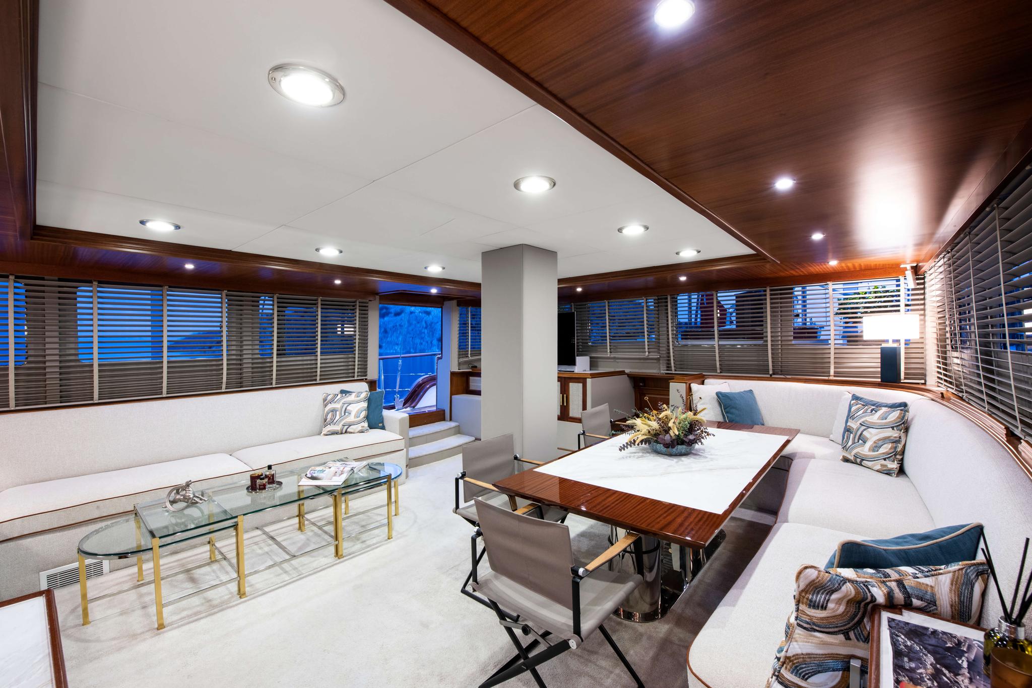 Mare Nostrum gulet interior cabin in Greece