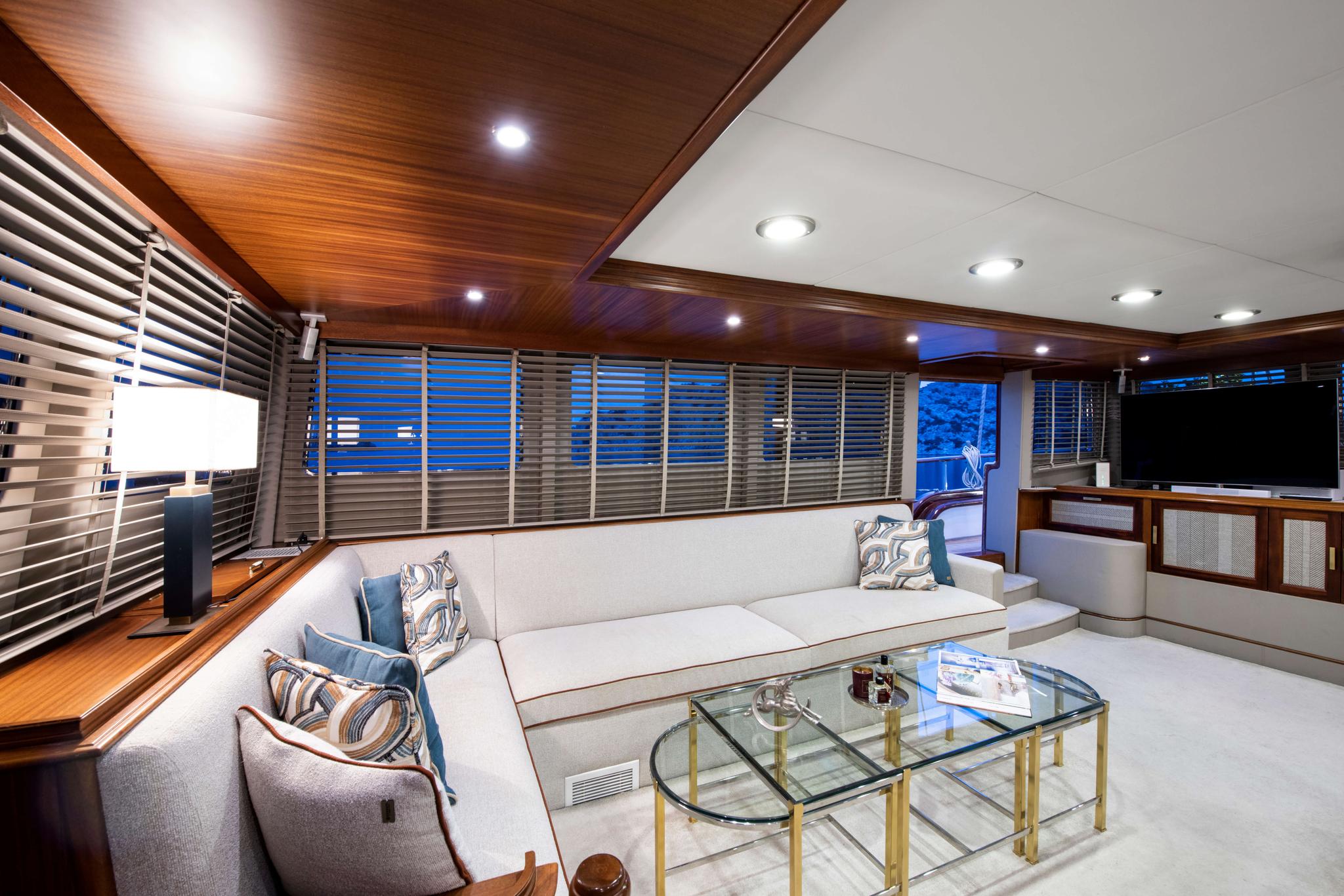 Mare Nostrum gulet interior cabin in Greece