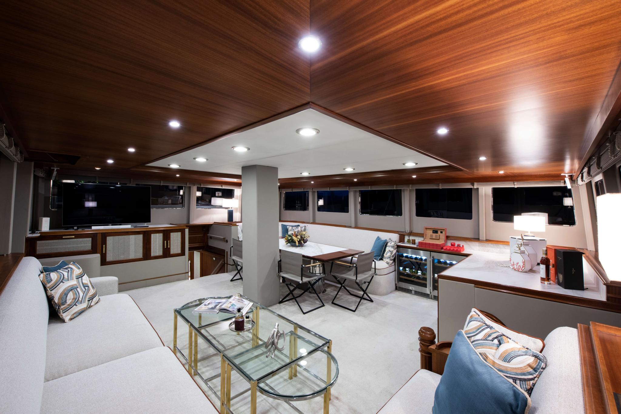 Mare Nostrum gulet interior cabin in Greece