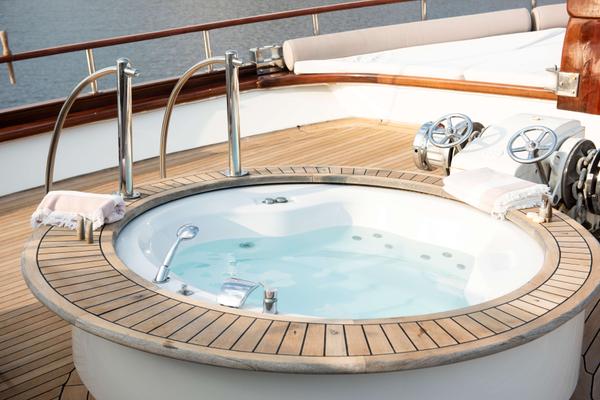 Mare Nostrum gulet lifestyle dining in Greece