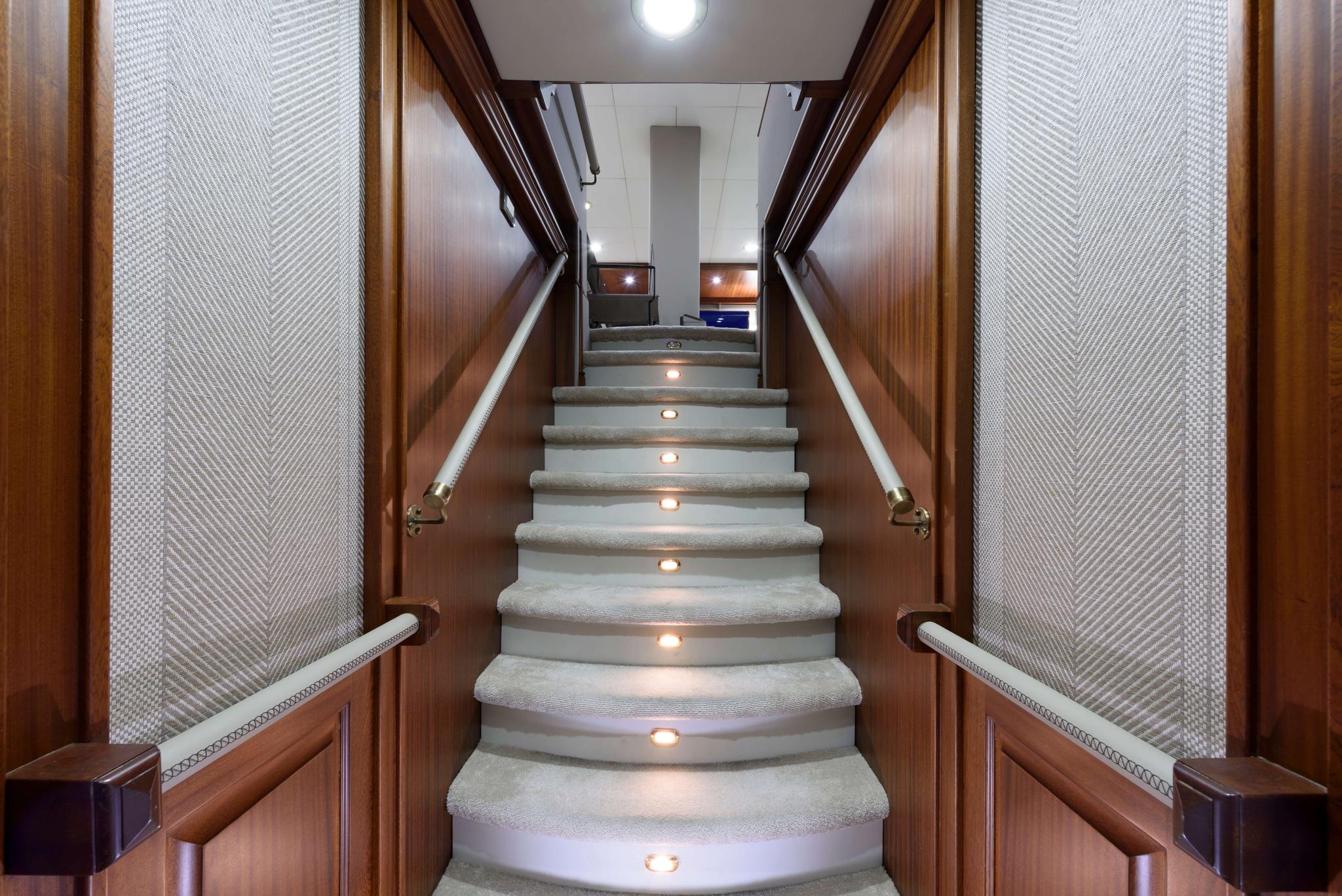 Mare Nostrum gulet interior cabin in Greece