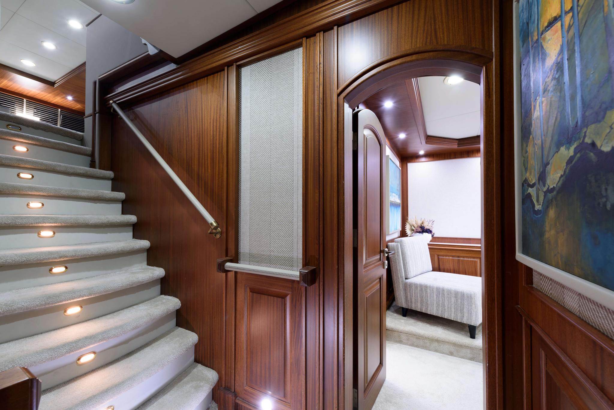 Mare Nostrum gulet interior cabin in Greece