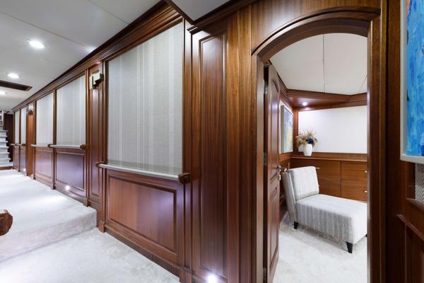 Mare Nostrum gulet interior cabin in Greece